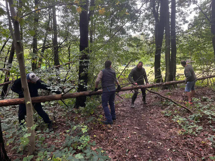 Arbeitseinsatz - Vorbereitung Crosslauf
