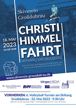 Christi-Himmelfahrt am Skihang Großdubrau