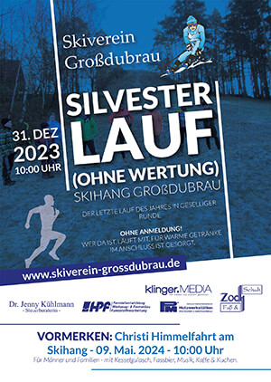 Silvesterlauf am Skihang
