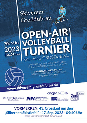 Volleyballturnier am Skihang Großdubrau